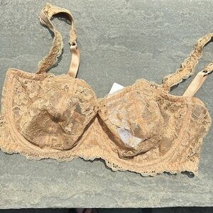 New NWT La Perla Villa Toscana Nude Lace Bra Romantica